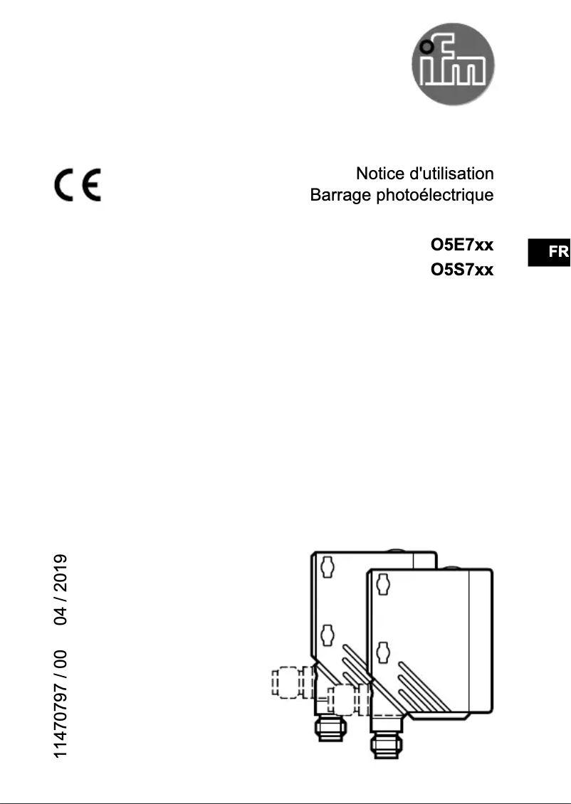 Página 1 del manual Manual de usuario IFM O5E700