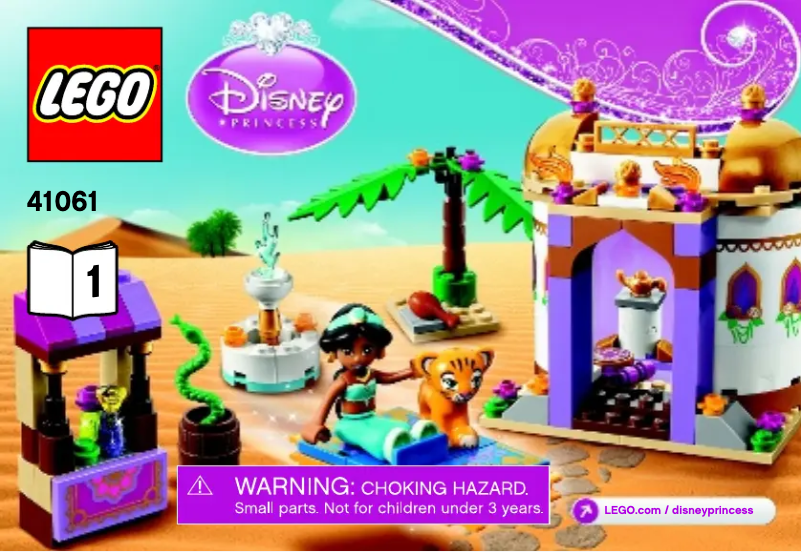 Page 1 de la notice Manuel utilisateur Lego Disney 41061