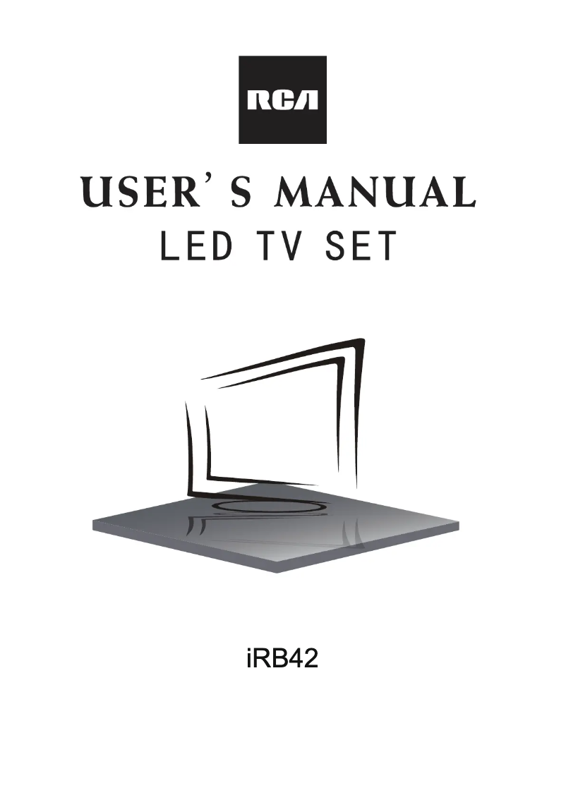 Image de la première page du manuel de l'appareil iRB42F3