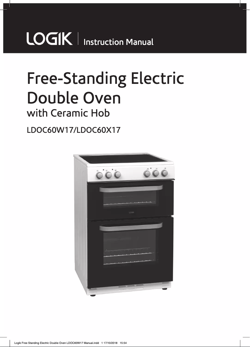 Image de la première page du manuel de l'appareil LDOC60W17