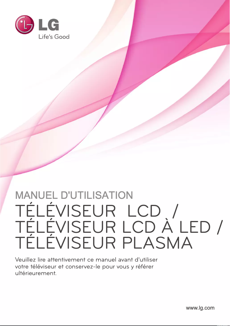 Image de la première page du manuel de l'appareil 47LW4500