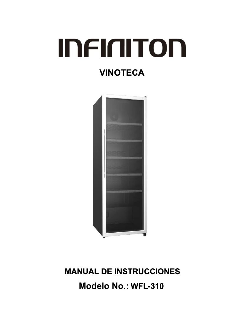 Page 1 de la notice Manuel utilisateur Infiniton WFL-310
