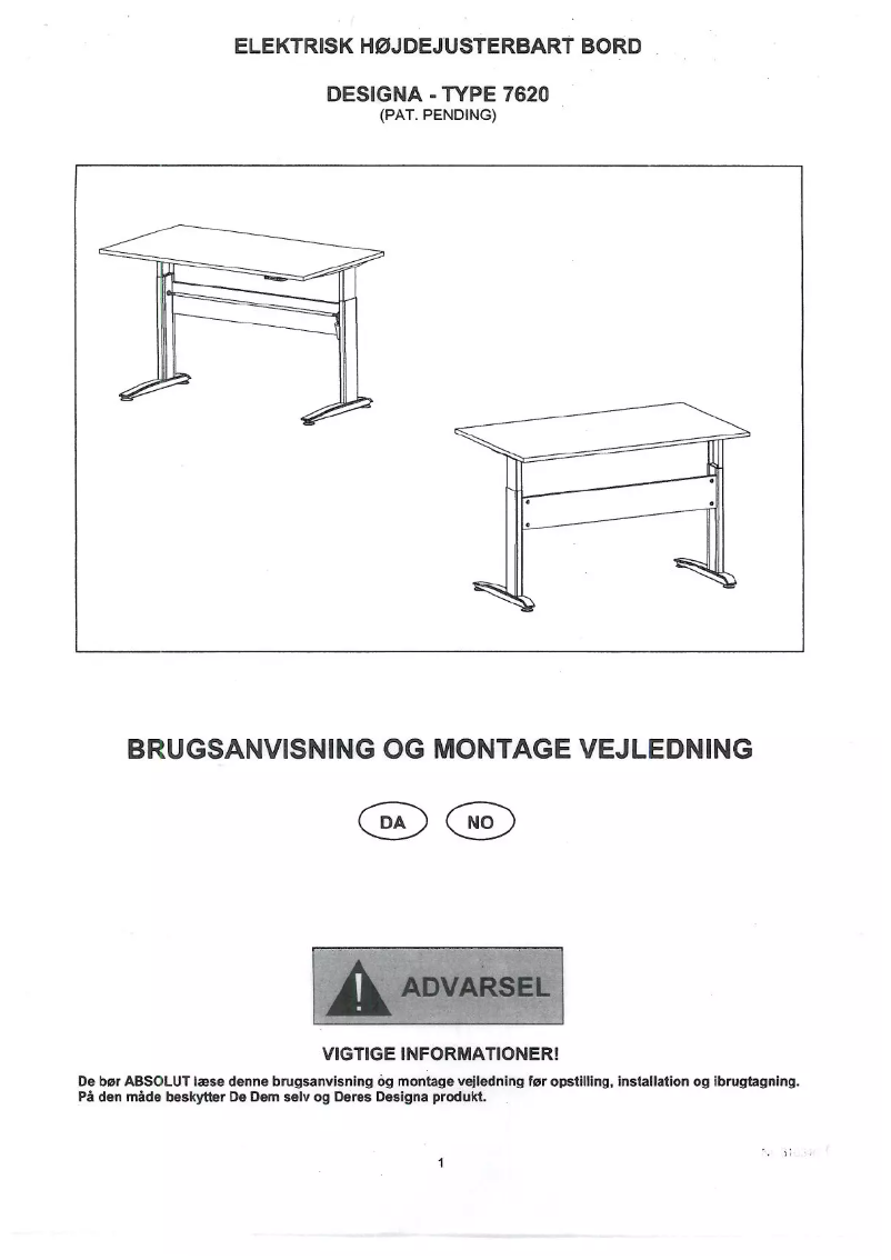Image de la première page du manuel de l'appareil Makholm (80x160x65)