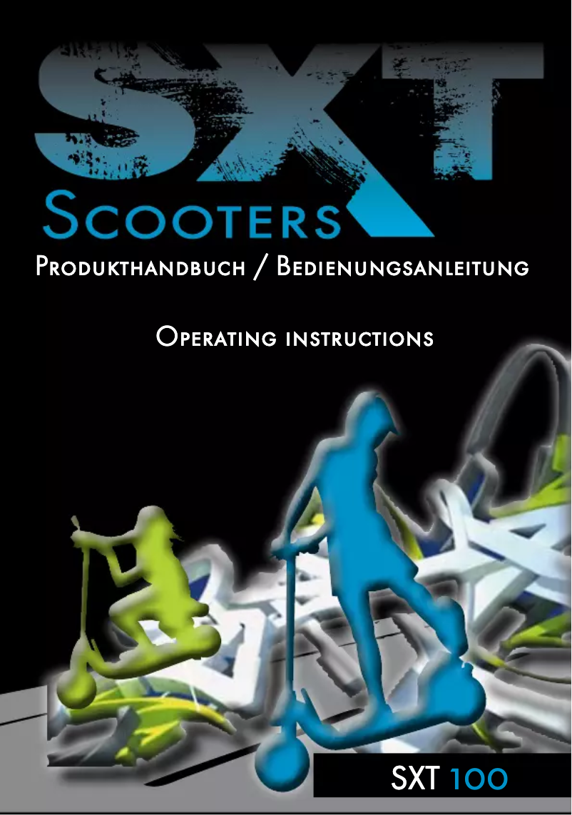 Page 1 de la notice Manuel utilisateur SXT 100