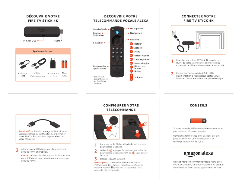 Page n°1 - Manuel utilisateur Amazon Fire TV Stick 4K