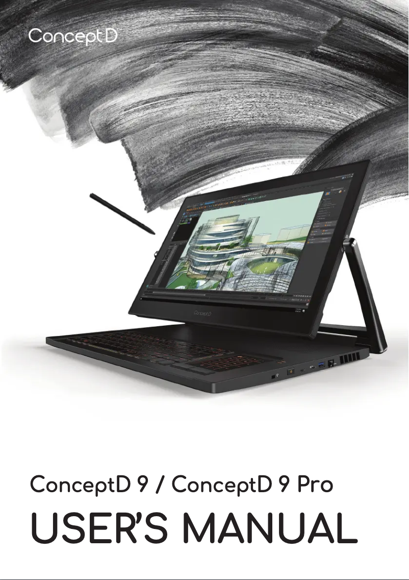 Página 1 del manual Manual de usuario Acer ConceptD 9