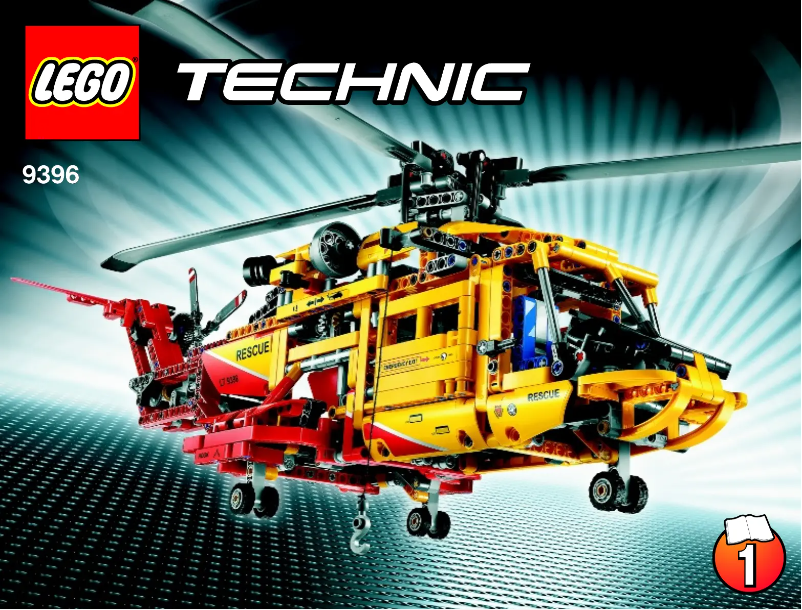 Page 1 de la notice Manuel utilisateur Lego Technic 9396