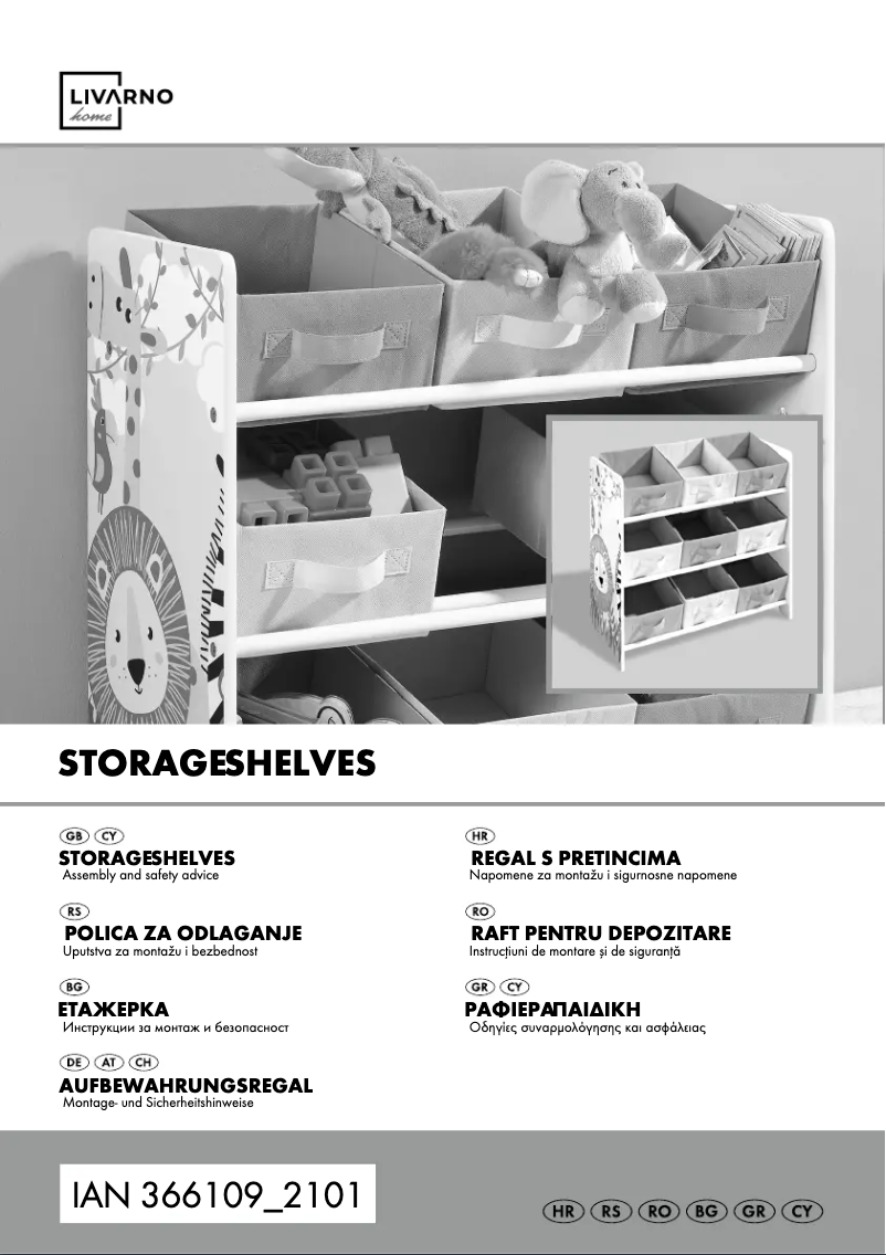 Page n°1 - Manuel utilisateur Livarno Lux HG08213