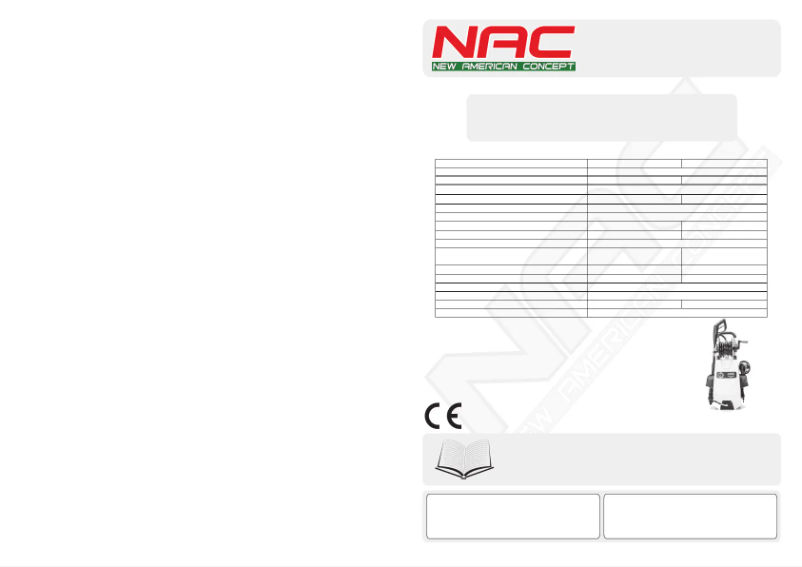 Page 1 de la notice Manuel utilisateur NAC PWE200-ME