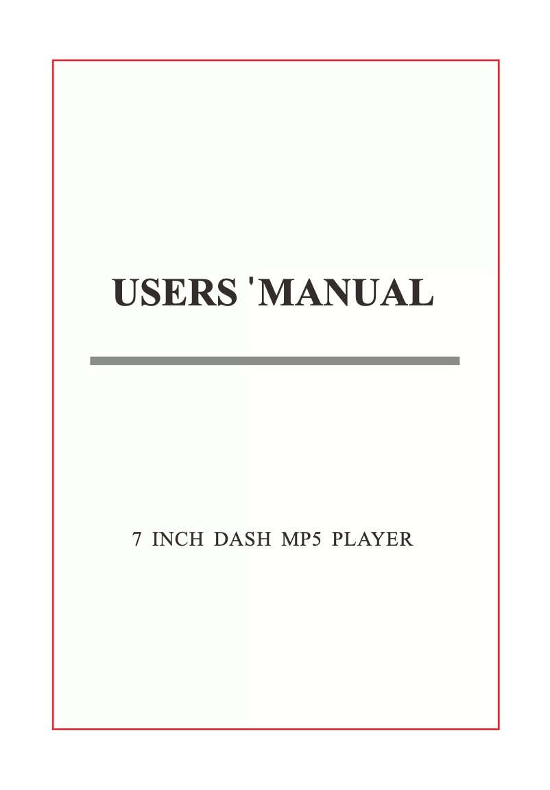 Page n°1 - Manuel utilisateur Xomax XM-VRSUN741BT