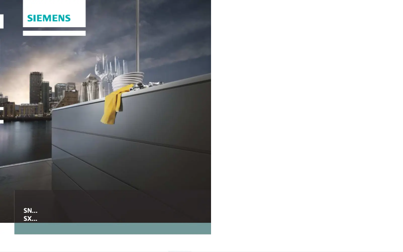 Page n°1 - Manuel utilisateur Siemens SN25M280EU
