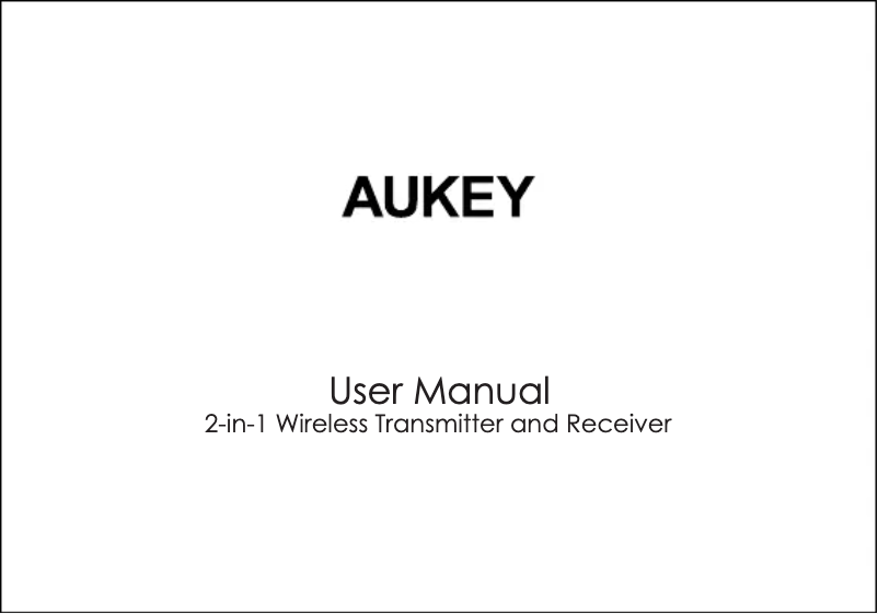 Page n°1 - Manuel utilisateur Aukey KM-P3