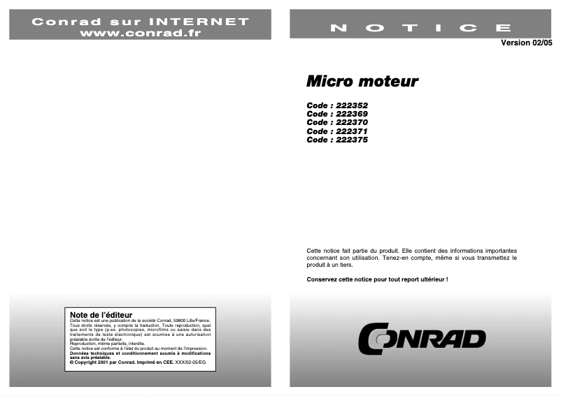 Page n°1 - Manuel utilisateur MFA 950D111
