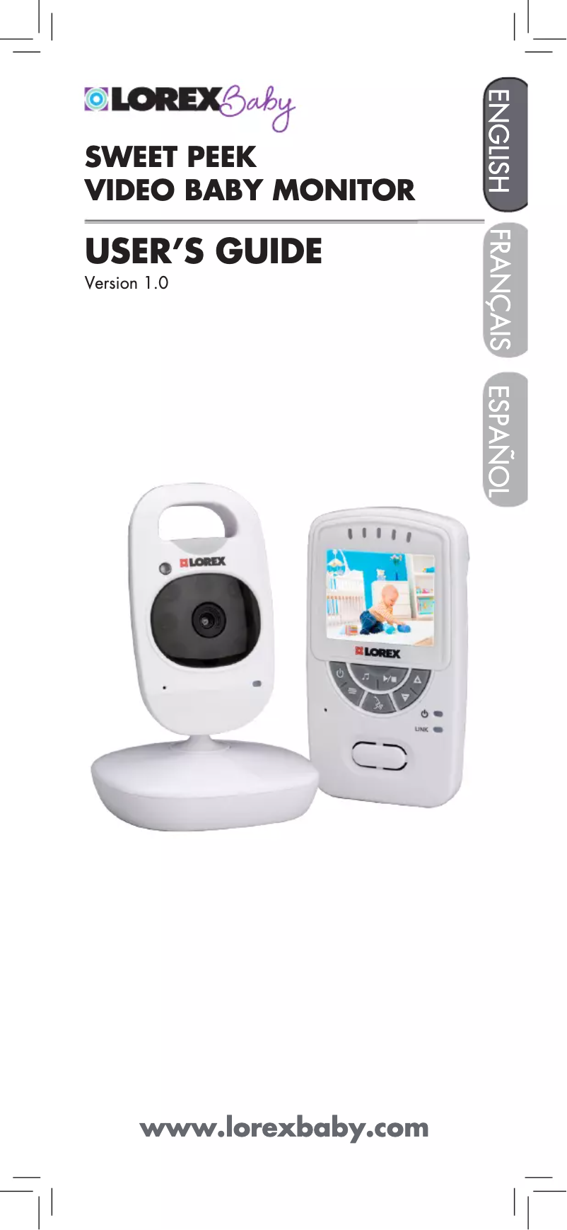 Página 1 del manual Manual de usuario Lorex SWEET PEEK