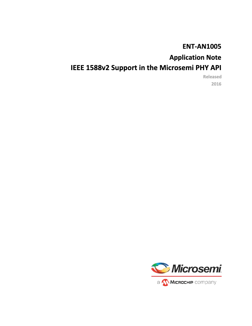 Página 1 del manual Manual de usuario Microchip VSC8489