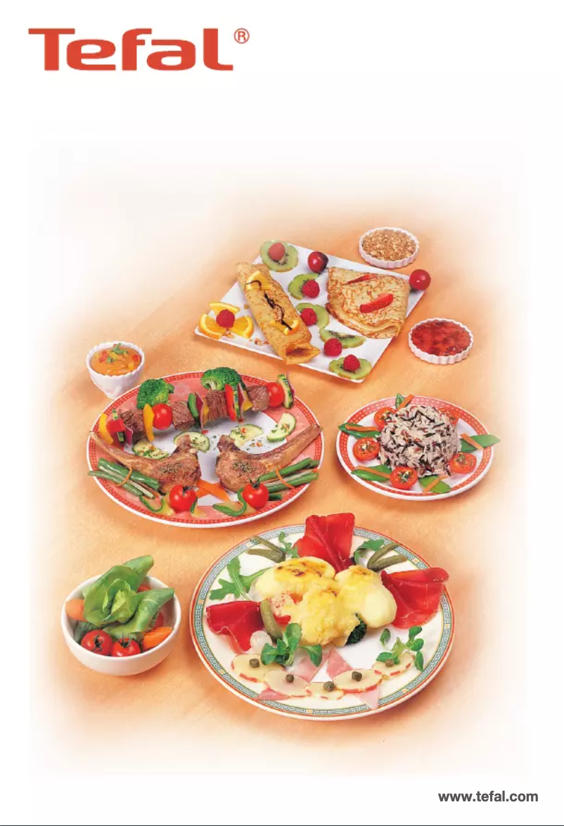 Page n°1 - Manuel utilisateur Tefal RE515012