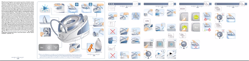 Page 1 de la notice Manuel utilisateur Calor Express Essential SV6115
