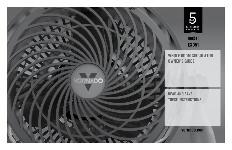 Image de la première page du manuel de l'appareil EXO51