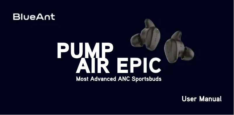 Image de la première page du manuel de l'appareil Pump Air Epic
