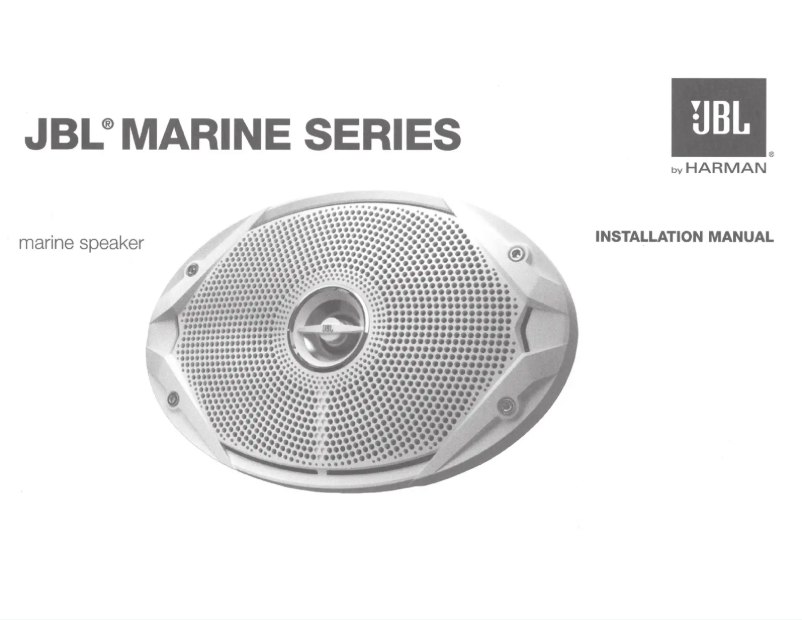 Page 1 de la notice Manuel utilisateur JBL Marine MS6510