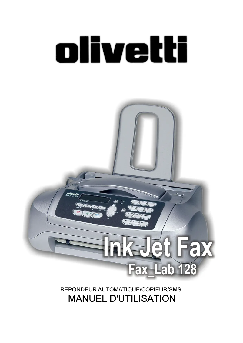 Page n°1 - Manuel utilisateur Olivetti Fax-Lab 128
