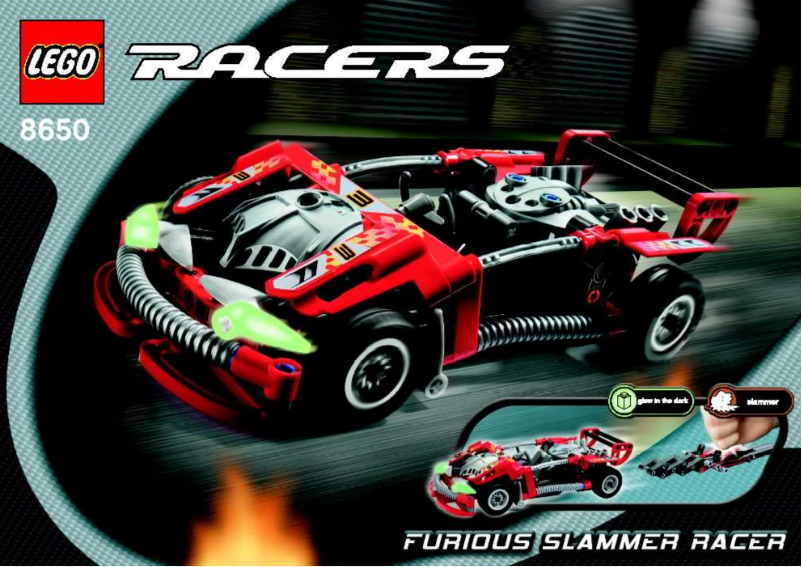 Page 1 de la notice Manuel utilisateur Lego Furious Slammer Racer
