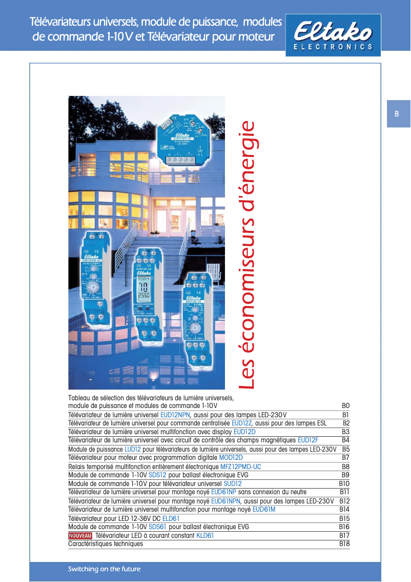 Página 1 del manual Manual de usuario Eltako EUD12NPN-UC