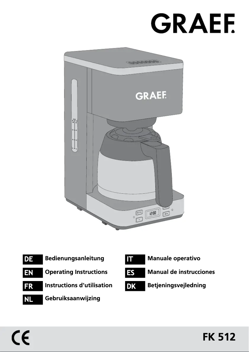 Image de la première page du manuel de l'appareil FK 512