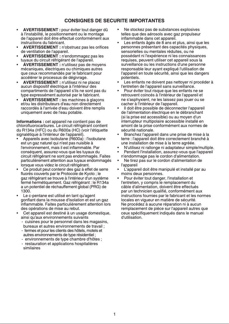 Image de la première page du manuel de l'appareil ZSZ 12 A1 D/HA