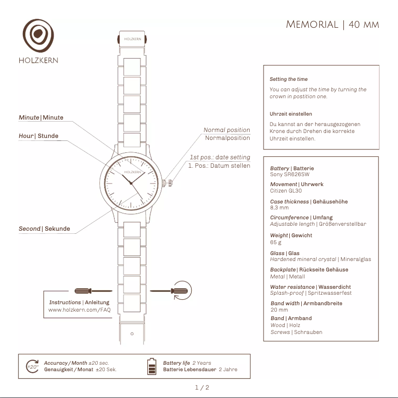 Image de la première page du manuel de l'appareil Leonardo