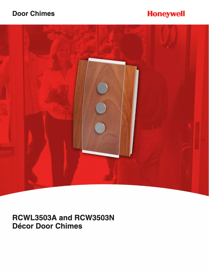 Image de la première page du manuel de l'appareil RCWL3503A