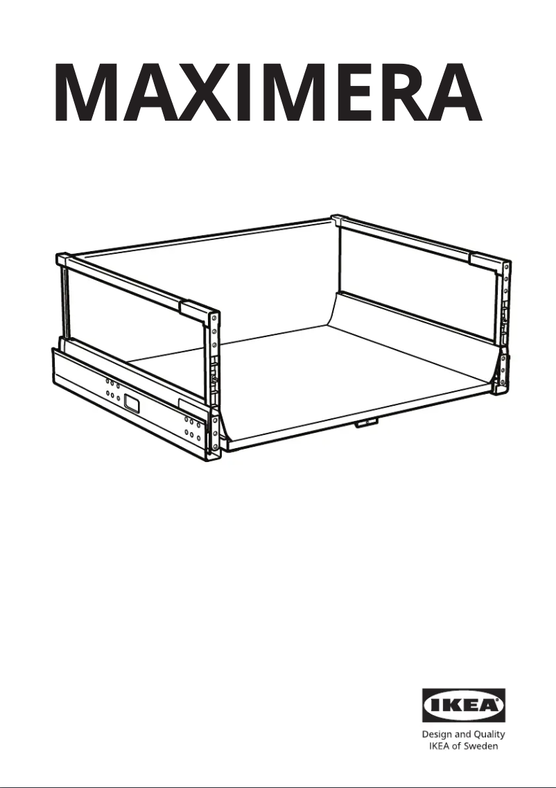 Image de la première page du manuel de l'appareil MAXIMERA 002.046.29