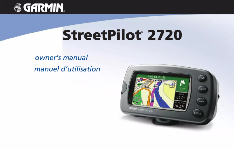 Página 1 del manual Manual de usuario Garmin StreetPilot 2720