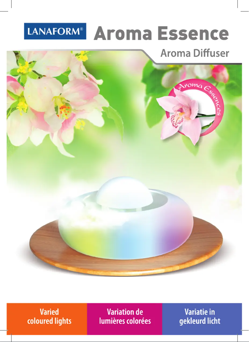 Image de la première page du manuel de l'appareil Aroma Essence