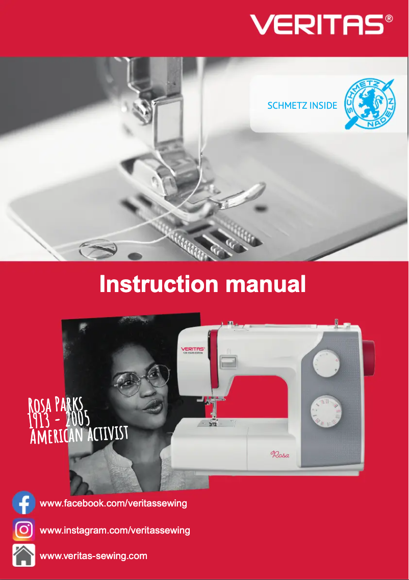 Image de la première page du manuel de l'appareil Rosa