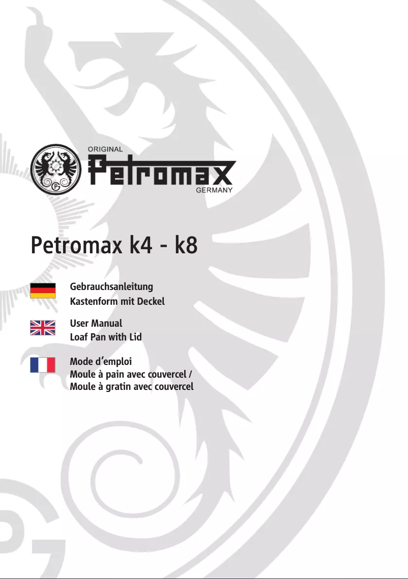 Image de la première page du manuel de l'appareil k4