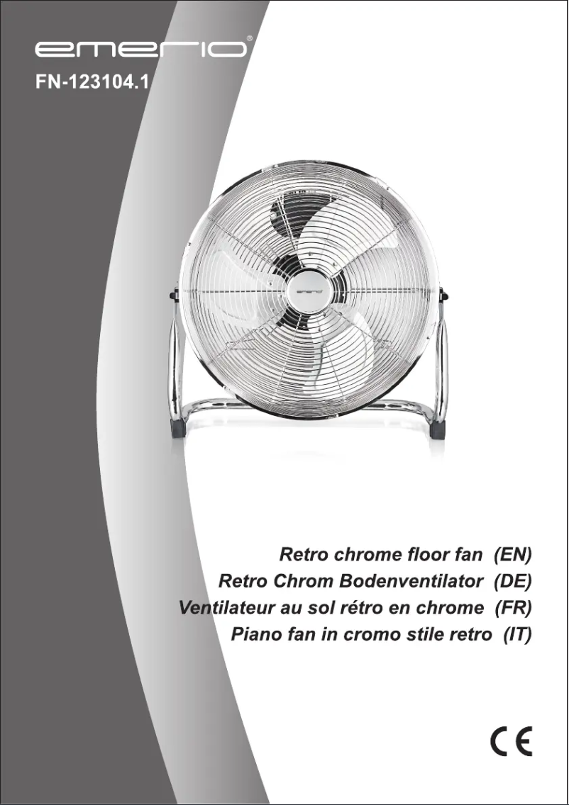 Image de la première page du manuel de l'appareil FN-123104