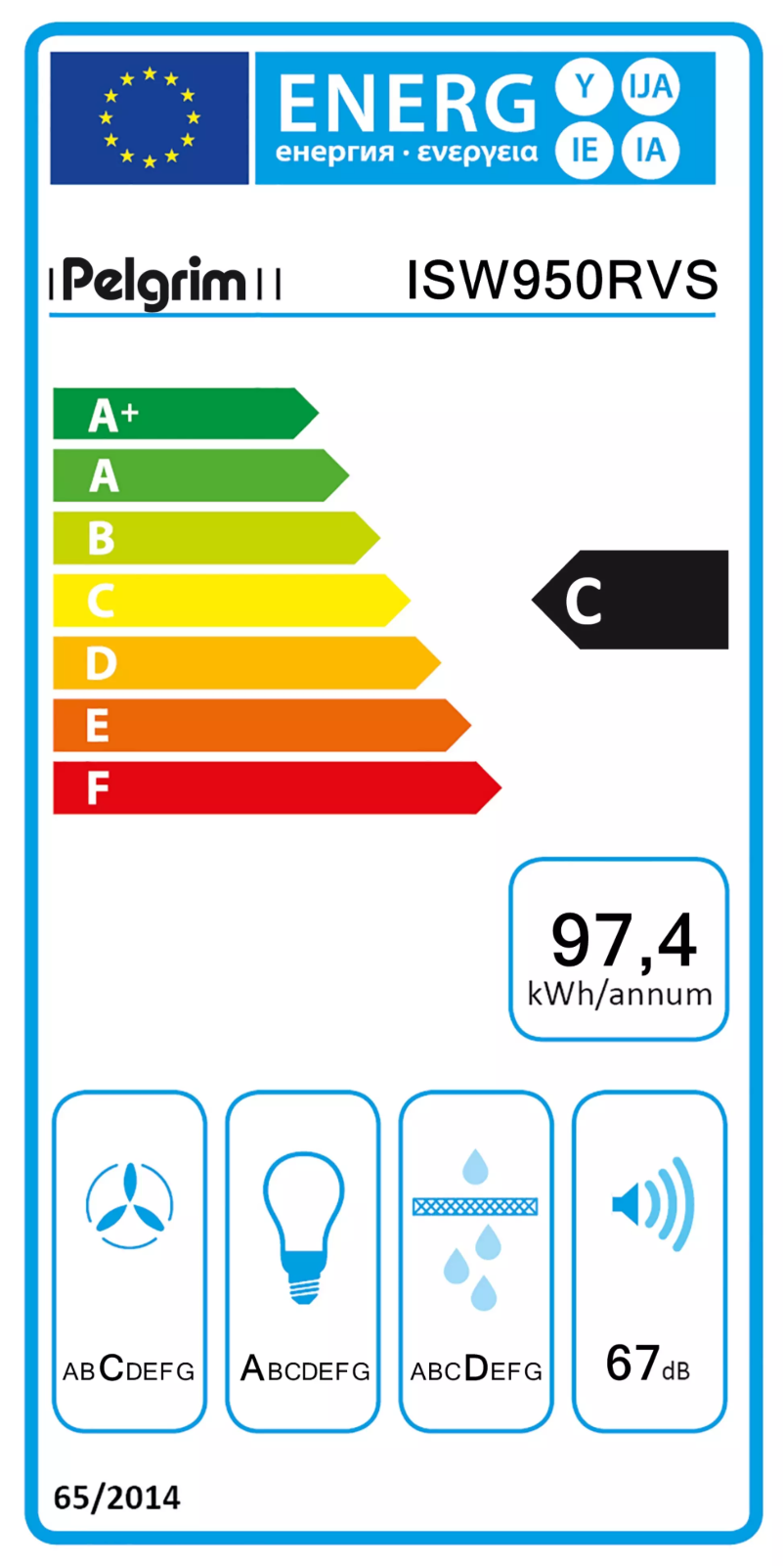 Image de la première page du manuel de l'appareil ISW950RVS