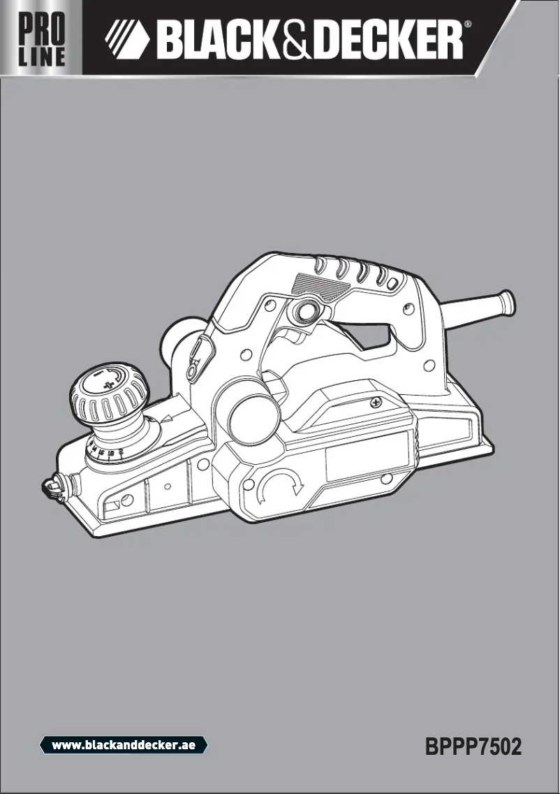 Page 1 de la notice Manuel utilisateur Black & Decker BPPP7502