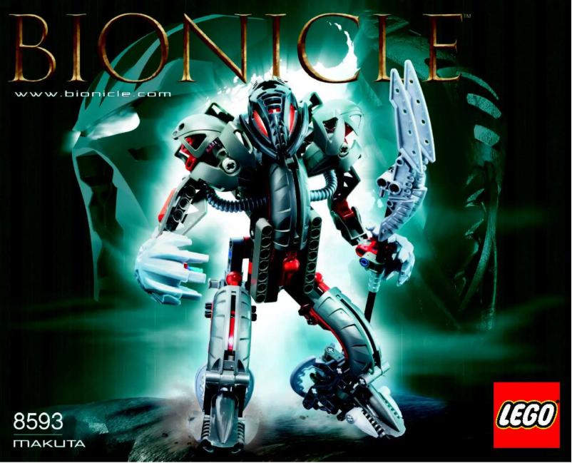 Page 1 of the manual User Manual Lego Bionicle 8578