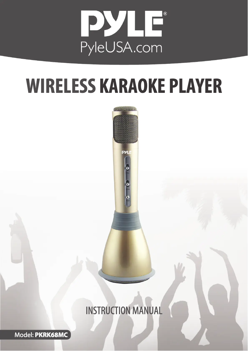 Page 1 of the manual User Manual Pyle PKRK68MC