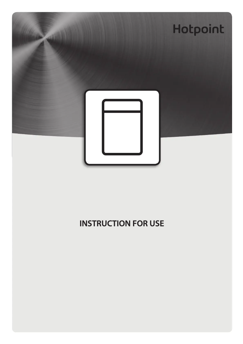 Page 1 de la notice Manuel utilisateur Hotpoint HFP 4O22 WG C X UK