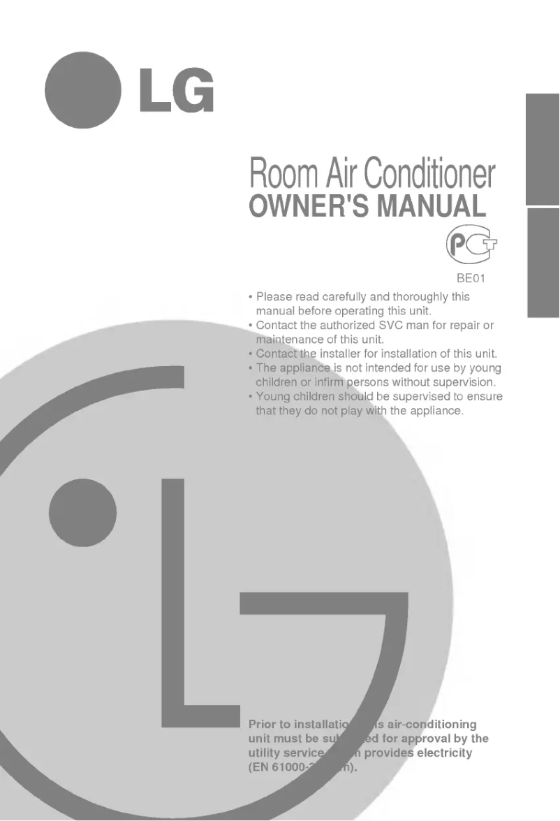 Page 1 de la notice Manuel utilisateur LG LS-R126EEL