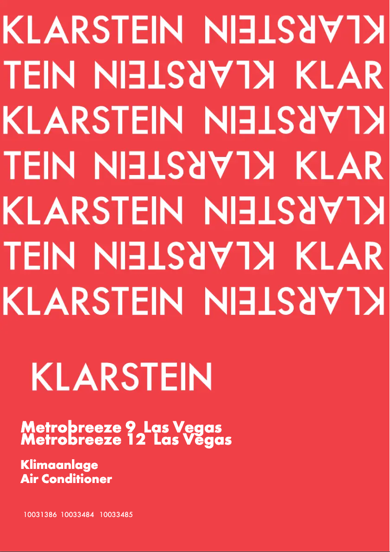 Image de la première page du manuel de l'appareil 10033484