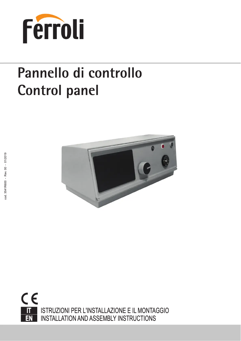 Page n°1 - Manuel utilisateur Ferroli Prextherm RSW N