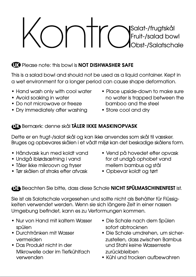 Page 1 de la notice Manuel utilisateur Stelton X-96-1