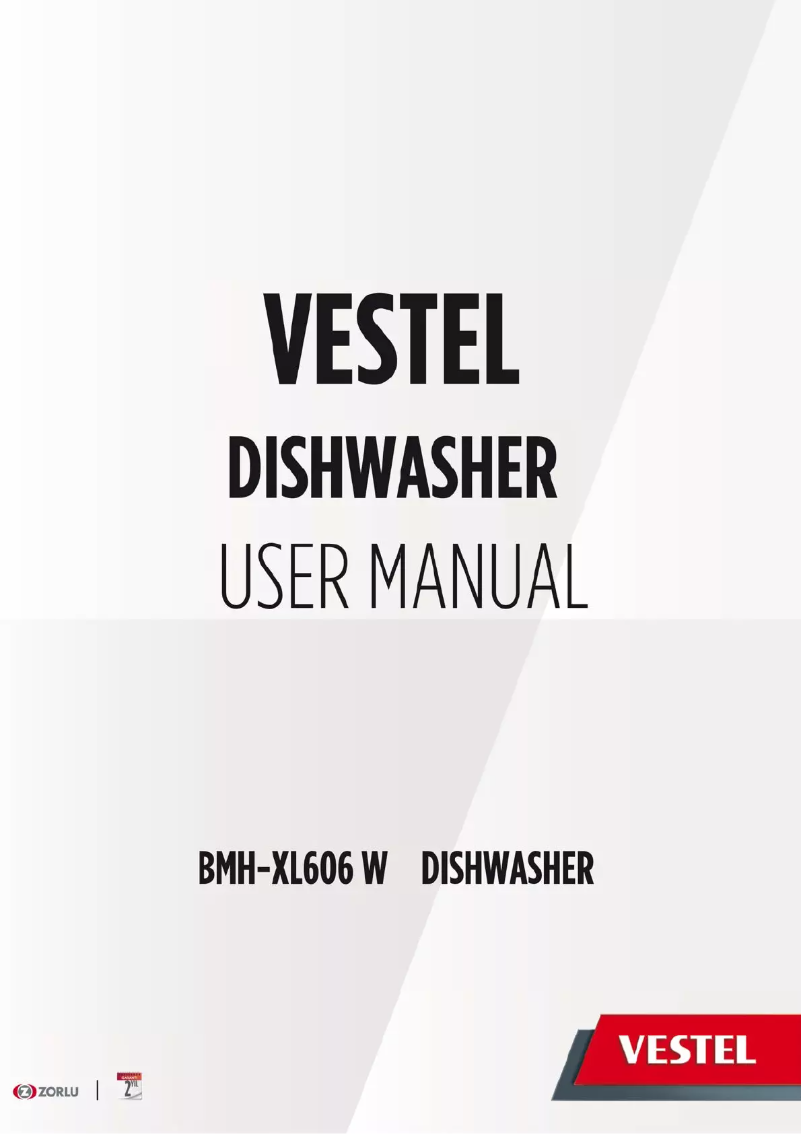 Page 1 de la notice Manuel utilisateur Vestel BMH-XL606-W