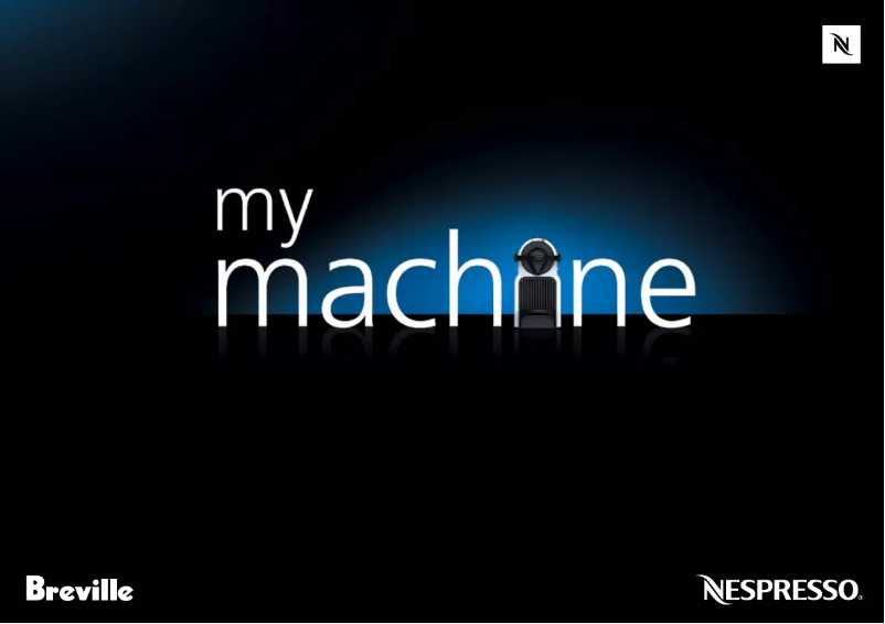 Image de la première page du manuel de l'appareil Nespresso Inissia BEC200