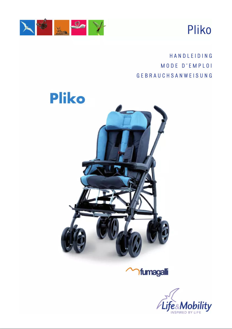 Page 1 de la notice Manuel utilisateur Life & Mobility Pliko