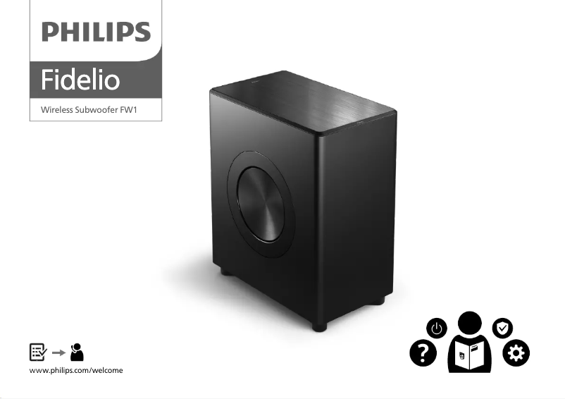 Page n°1 - Guide de démarrage rapide Philips Fidelio FW1